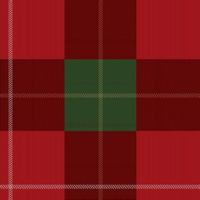 rood en groen geruit Schots naadloos patroon vector