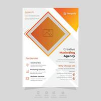 zakelijke brochure bedrijf folder ontwerp sjabloon vector