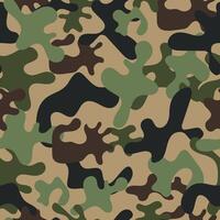 camouflage patroon, patroon, naadloos camouflage achtergrond. vector