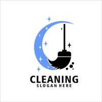 schoonmaak logo symbool illustratie ontwerp vector