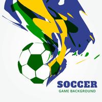 abstracte voetbal achtergrond vector