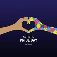 autistisch regenboog acht oneindigheid symbool icoon . wereld autisme bewustzijn dag, begrip liefde concept, wereld autisme spectrum wanorde bewustzijn dag, neurodiversiteit bewust vector