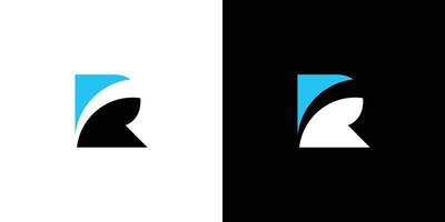 modern en elegant r-logo-ontwerp vector