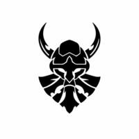 viking logo. tatoeëren ontwerp. stencil sticker illustratie vector