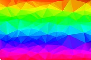 lichte kleurrijke laag poly kristal achtergrond. veelhoek ontwerppatroon. laag poly vectorillustratie, lage veelhoek achtergrond. vector