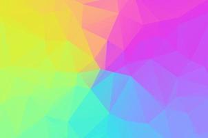 lichte kleurrijke laag poly kristal achtergrond. veelhoek ontwerppatroon. laag poly vectorillustratie, lage veelhoek achtergrond. vector