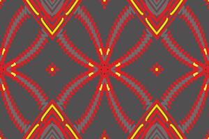 Kurta patroon naadloos Scandinavisch patroon motief borduurwerk, ikat borduurwerk ontwerp voor afdrukken vyshyvanka placemat dekbed sarong sarong strand kurtis Indisch motieven vector