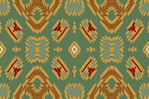 barok patroon naadloos inheems Amerikaans, motief borduurwerk, ikat borduurwerk ontwerp voor afdrukken inheems kunst aboriginal kunst patroon bloemen kurti mughal grens vector