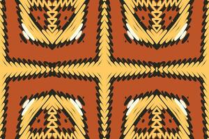 barok patroon naadloos inheems Amerikaans, motief borduurwerk, ikat borduurwerk ontwerp voor afdrukken Egyptische patroon Tibetaans mandala bandana vector