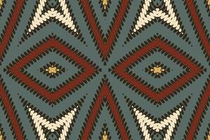 barok patroon naadloos Scandinavisch patroon motief borduurwerk, ikat borduurwerk ontwerp voor afdrukken Scandinavisch patroon Saree etnisch geboorte zigeuner patroon vector