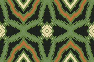 dupatta patroon naadloos mughal architectuur motief borduurwerk, ikat borduurwerk ontwerp voor afdrukken patroon wijnoogst bloem volk Navajo lapwerk patroon vector