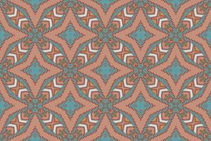 mode patroon naadloos mughal architectuur motief borduurwerk, ikat borduurwerk ontwerp voor afdrukken kant patroon Turks keramisch oude Egypte kunst jacquard patroon vector