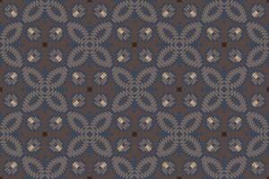 zakdoek dupatta naadloos mughal architectuur motief borduurwerk, ikat borduurwerk ontwerp voor afdrukken patroon wijnoogst bloem volk Navajo lapwerk patroon vector