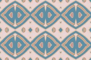 salwar patroon naadloos Scandinavisch patroon motief borduurwerk, ikat borduurwerk ontwerp voor afdrukken figuur tribal inkt Aan kleding patola sari vector