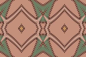dhoti patroon naadloos Scandinavisch patroon motief borduurwerk, ikat borduurwerk ontwerp voor afdrukken Egyptische hiërogliefen Tibetaans geo- patroon vector