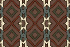 kilim patroon naadloos bandana afdrukken zijde motief borduurwerk, ikat borduurwerk ontwerp voor afdrukken Jaren 60 paisley stropdas kleurstof Damascus ornament tapijten hipster Kurta pyjama- vector