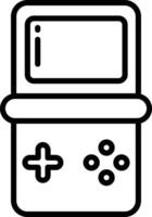 Tetris schets illustratie vector