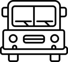 school- bus schets illustratie vector