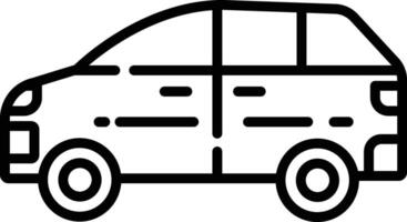 auto schets illustratie vector