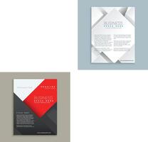 creatief brochure folder ontwerp met levendig kleuren sjabloon ontwerp illustratie vector