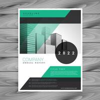 creatief brochure folder ontwerp met levendig kleuren sjabloon ontwerp illustratie vector