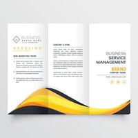 modern bedrijf drievoud brochure ontwerp sjabloon ontwerp illustratie vector