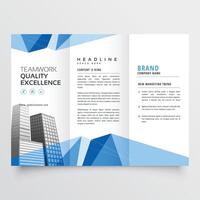 modern bedrijf drievoud brochure ontwerp sjabloon ontwerp illustratie vector