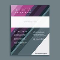 premie bedrijf brochure folder ontwerp sjabloon in a4 papier grootte vector