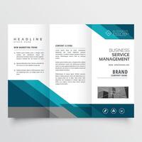 bedrijf drievoud brochure brochure ontwerp in grootte a4 voor afdrukken vector