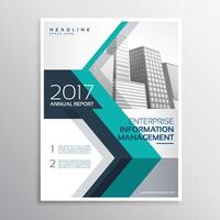 elegant jaar- verslag doen van brochure ontwerp in grootte a4 vector