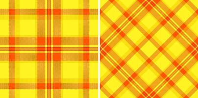 textiel patroon Schotse ruit van achtergrond controleren met een kleding stof structuur plaid naadloos. vector