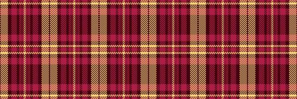 satijn patroon structuur plaid, Rechtdoor textiel controleren tartan. luxe naadloos kleding stof achtergrond in rood en donker kleuren. vector