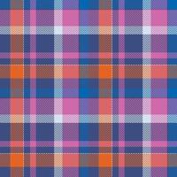 Schotse ruit Schotland naadloos plaid patroon . retro achtergrond kleding stof. wijnoogst controleren kleur plein meetkundig textuur. vector