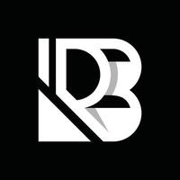 rb monogram bedrijf logo ontwerp , logotype element voor sjabloon vector