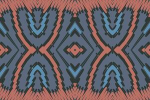 kilim patroon naadloos inheems Amerikaans, motief borduurwerk, ikat borduurwerk ontwerp voor afdrukken inheems kunst aboriginal kunst patroon bloemen kurti mughal grens vector