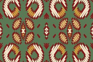 kilim patroon naadloos mughal architectuur motief borduurwerk, ikat borduurwerk ontwerp voor afdrukken Egyptische patroon Tibetaans mandala bandana vector