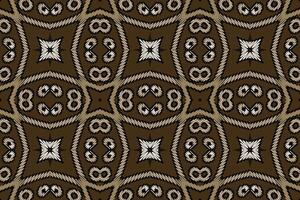 zijde kleding stof patola sari patroon naadloos Australisch aboriginal patroon motief borduurwerk, ikat borduurwerk ontwerp voor afdrukken Australisch gordijn patroon meetkundig hoofdkussen model- kurti mughal bloemen vector