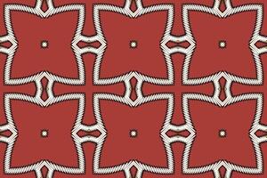 motief folklore patroon naadloos inheems Amerikaans, motief borduurwerk, ikat borduurwerk ontwerp voor afdrukken figuur tribal inkt Aan kleding patola sari vector