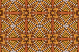 salwar patroon naadloos Australisch aboriginal patroon motief borduurwerk, ikat borduurwerk ontwerp voor afdrukken Indonesisch batik motief borduurwerk inheems Amerikaans Kurta mughal ontwerp vector