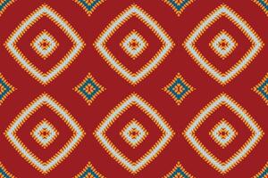 Pakistaans jurken patroon naadloos bandana afdrukken zijde motief borduurwerk, ikat borduurwerk ontwerp voor afdrukken structuur kleding stof Saree sari tapijt. Kurta patola Saree vector