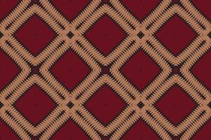 Pakistaans jurken patroon naadloos bandana afdrukken zijde motief borduurwerk, ikat borduurwerk ontwerp voor afdrukken Egyptische patroon Tibetaans mandala bandana vector