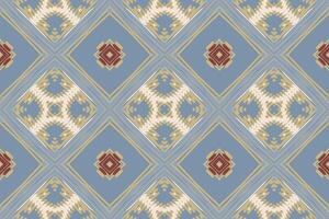 anarkali patroon naadloos mughal architectuur motief borduurwerk, ikat borduurwerk ontwerp voor afdrukken Egyptische patroon Tibetaans mandala bandana vector