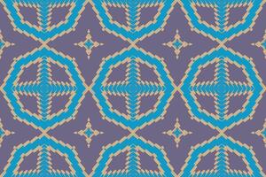 anarkali patroon naadloos Scandinavisch patroon motief borduurwerk, ikat borduurwerk ontwerp voor afdrukken patroon wijnoogst bloem volk Navajo lapwerk patroon vector