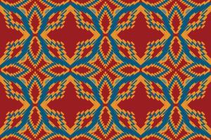 zijde kleding stof patola sari patroon naadloos Scandinavisch patroon motief borduurwerk, ikat borduurwerk ontwerp voor afdrukken grens borduurwerk oude Egypte vector