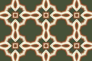 Navajo patroon naadloos inheems Amerikaans, motief borduurwerk, ikat borduurwerk ontwerp voor afdrukken inheems kunst aboriginal kunst patroon bloemen kurti mughal grens vector