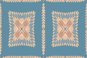 Navajo patroon naadloos Scandinavisch patroon motief borduurwerk, ikat borduurwerk ontwerp voor afdrukken Australisch gordijn patroon meetkundig hoofdkussen model- kurti mughal bloemen vector