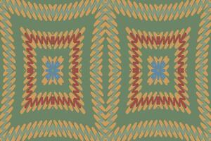stropdas kleurstof patroon naadloos inheems Amerikaans, motief borduurwerk, ikat borduurwerk ontwerp voor afdrukken tapijtwerk bloemen kimono herhaling patroon vetersluiting Spaans motief vector
