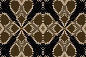 dupatta patroon naadloos bandana afdrukken zijde motief borduurwerk, ikat borduurwerk ontwerp voor afdrukken Egyptische patroon Tibetaans mandala bandana vector