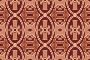 bukhara patroon naadloos bandana afdrukken zijde motief borduurwerk, ikat borduurwerk ontwerp voor afdrukken Australisch gordijn patroon meetkundig hoofdkussen model- kurti mughal bloemen vector