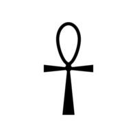 symboliek goth subcultuur glyph icoon illustratie vector